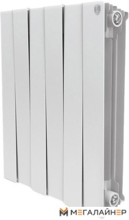 Биметаллический радиатор Royal Thermo PianoForte 500 Bianco Traffico (12 секций)