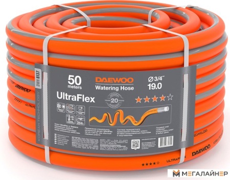Шланг Daewoo Power UltraFlex DWH 8137 (3/4", 50 м) купить в Минске с доставкой