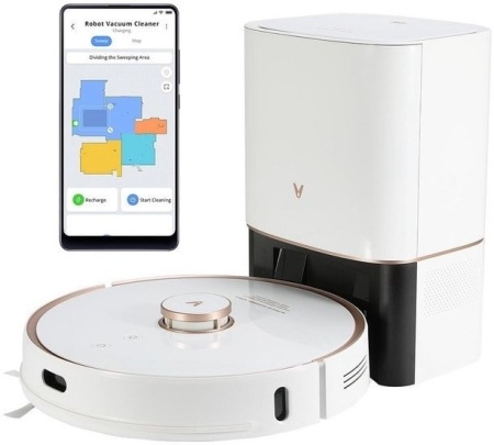 Робот-пылесос Viomi S9 V-RVCLMD28A (международная версия, белый) купить в Минске с доставкой