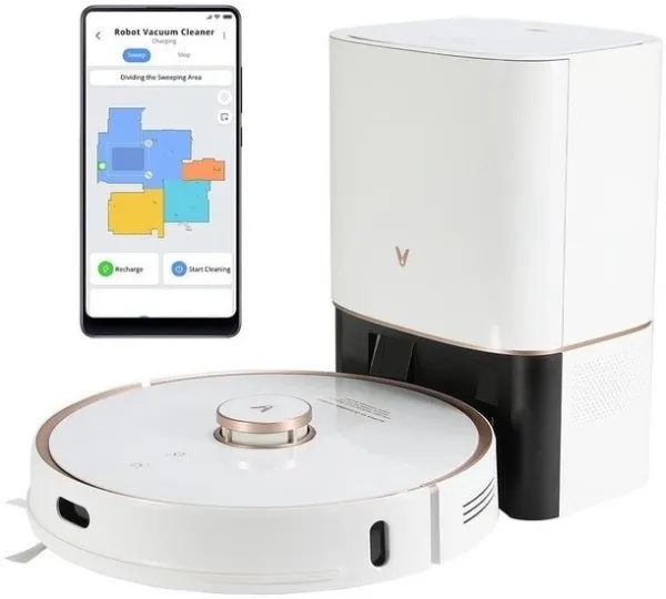 Робот-пылесос Viomi S9 V-RVCLMD28A (международная версия, белый) купить в Минске с доставкой