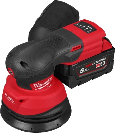 Эксцентриковая шлифмашина Milwaukee M18 FROS125 4933498254 (с 2-мя АКБ, кейс) купить в Минске с доставкой