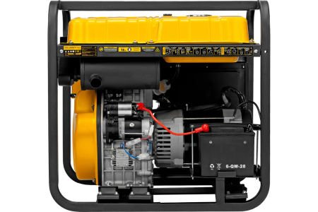Купить Генератор дизельный DENZEL DES-85E, 8,5 кВт, 230 В, 16 л, электростартер в Минске с доставкой по РБ