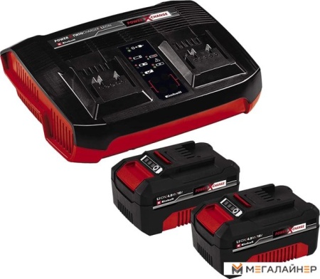 Аккумулятор с зарядным устройством Einhell PXC-Starter-Kit 4512112 (18В/4 Ah + 18В) купить в Минске с доставкой