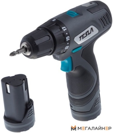 Дрель-шуруповерт Tesla TCD122DC (с 2-мя АКБ) купить в Минске с доставкой