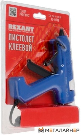 Термоклеевой пистолет Rexant 12-0118 купить в Минске с доставкой