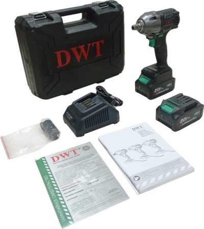 Гайковерт DWT ABWP-20 HDN-4C2 BMC (с 2-мя АКБ, кейс) купить в Минске с доставкой