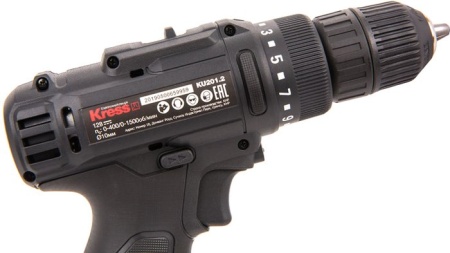 Дрель-шуруповерт Kress KU201.2 (с 2-мя АКБ, сумка) купить в Минске с доставкой