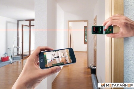 Купить Лазерный дальномер Bosch PLR 40 C в Минске с доставкой