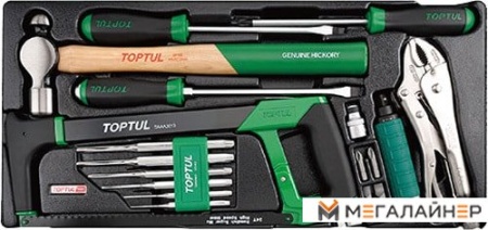 Набор оснастки Toptul GZC-1803 (18 предметов) купить в Минске с доставкой