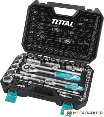 Универсальный набор инструментов Total THT421441 (44 предмета) купить в Минске с доставкой