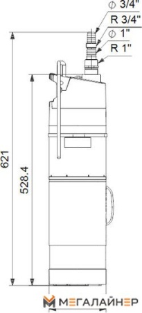 Дренажный насос Grundfos SBA 3-35 A купить в Минске с доставкой