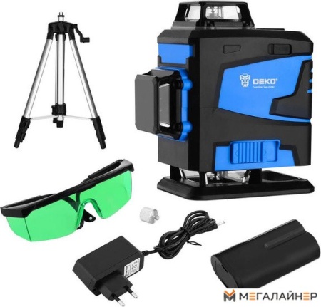 Купить Лазерный нивелир Deko DKLL16GB SET 10 065-0107 (с АКБ) в Минске с доставкой