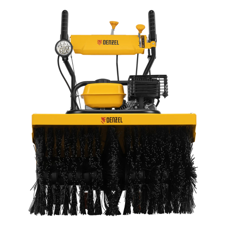 Гибридная снегоуборочная машина с функц. подметания Denzel SWB-600, 212 сс, руч. старт, 2 насадки купить в Минске с доставкой
