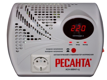 Стабилизатор Ресанта АСН-500Н/1-Ц Lux