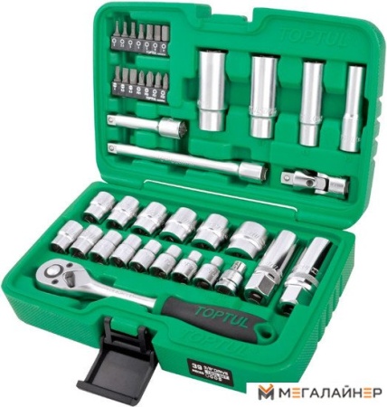 Набор торцевых головок и бит Toptul GCAI3902 39 предметов купить в Минске с доставкой