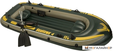 Гребная лодка Intex 68351 Seahawk 400