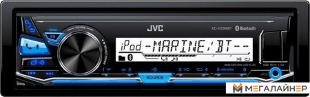 USB-магнитола JVC KD-X33MBT