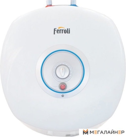 Накопительный электрический водонагреватель под мойку Ferroli Moon SN10 U купить в Минске с доставкой