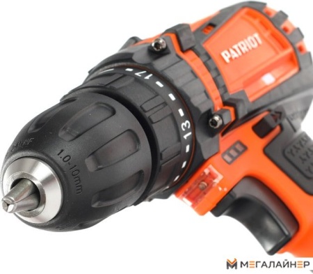 Дрель-шуруповерт Patriot BR 141ES 180201141 (с 1-ми АКБ, кейс) купить в Минске с доставкой