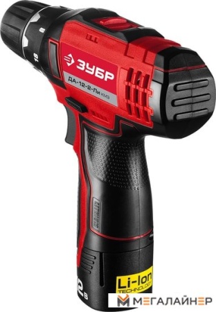 Дрель-шуруповерт Зубр ДА-12-2-Ли КМ3 (с 1-им АКБ, кейс) купить в Минске с доставкой