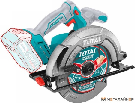 Дисковая (циркулярная) пила Total TSLI1851 (без АКБ) купить в Минске с доставкой