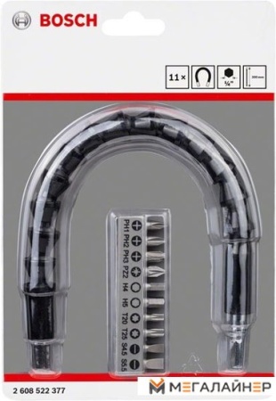 Набор бит Bosch 2608522377 (11 предметов) купить в Минске с доставкой