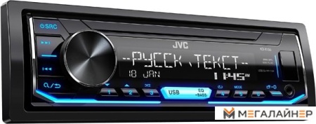USB-магнитола JVC KD-X155
