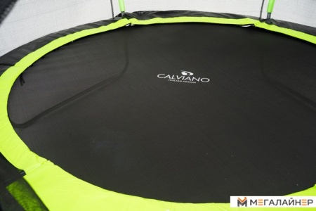 Батут Calviano Outside Master Green 312 см - 10ft (внешняя сетка, с лестницей)