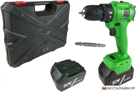 Дрель-шуруповерт Zitrek Greenpower 20 Pro SET 1 063-4061 (с 2-мя АКБ, кейс) купить в Минске с доставкой