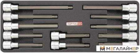Набор бит Toptul GAAT1202 12 предметов купить в Минске с доставкой