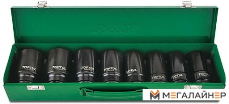 Набор торцевых головок Toptul GDAD0807 8 предметов купить в Минске с доставкой