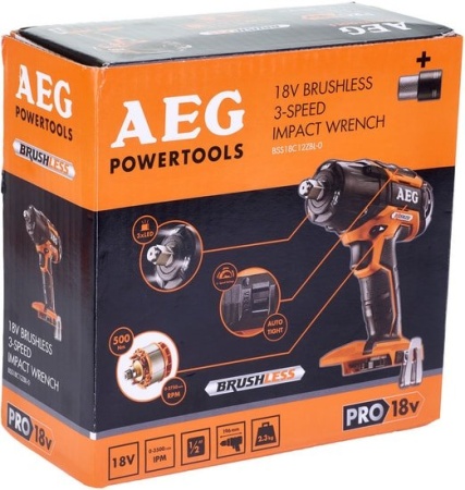 Ударный гайковерт AEG BSS 18C 12ZBL-0 4935459426 (без АКБ) купить в Минске с доставкой