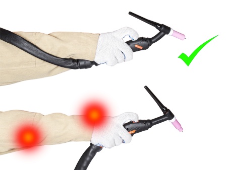 Горелка Сварог TECH TS 17F (M12x1) 8м