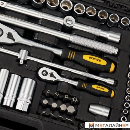 Универсальный набор инструментов Berger BG099-1214 (99 предметов) купить в Минске с доставкой