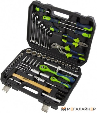 Универсальный набор инструментов СибрТех 13528 (76 предметов) купить в Минске с доставкой