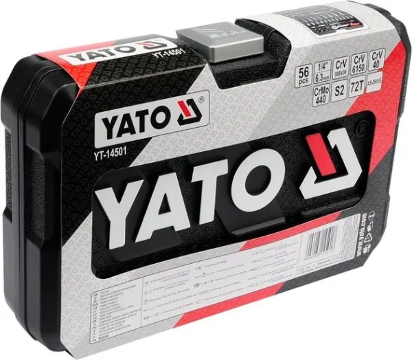 Универсальный набор инструментов Yato YT-14501 (56 предметов) купить в Минске с доставкой