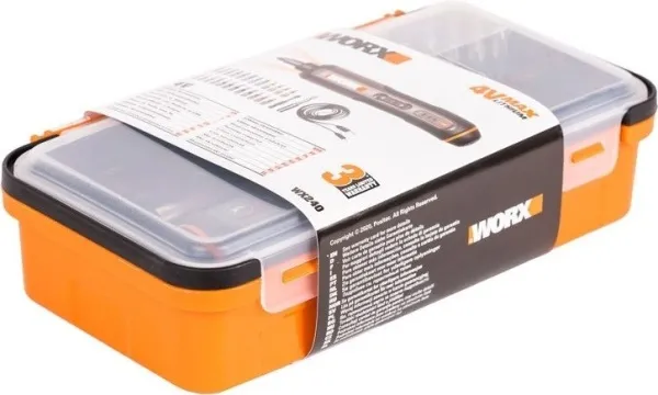 Электроотвертка Worx WX240 (с АКБ, кейс) купить в Минске с доставкой