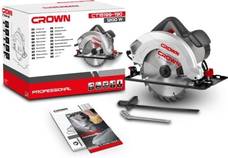 Дисковая пила Crown CT15199-190 купить в Минске с доставкой