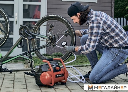 Компрессор Einhell PXC TE-AC 36/6/8 Li OF Set - Solo