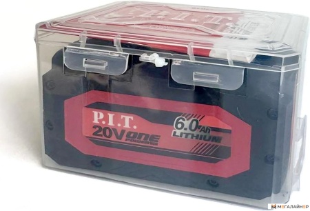 Аккумулятор P.I.T. PH20-6.0 (20В/6 Ач) купить в Минске с доставкой