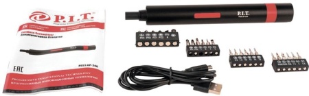 Электроотвертка P.I.T PES 3.6 P-24A (кейс, набор оснастки) купить в Минске с доставкой