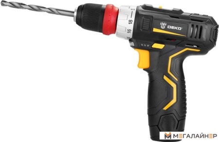 Дрель-шуруповерт Deko GCD12DU3 063-4082 (с 2-мя АКБ, кейс) купить в Минске с доставкой