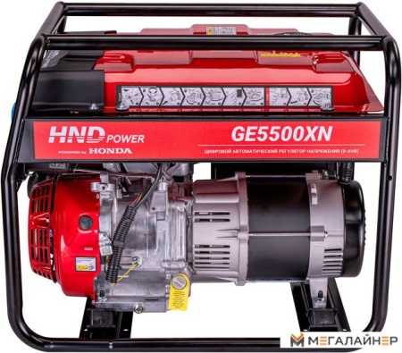Купить Бензиновый генератор HND GE5500XN в Минске с доставкой по РБ