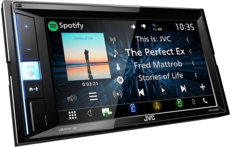 USB-магнитола JVC KW-M450BT