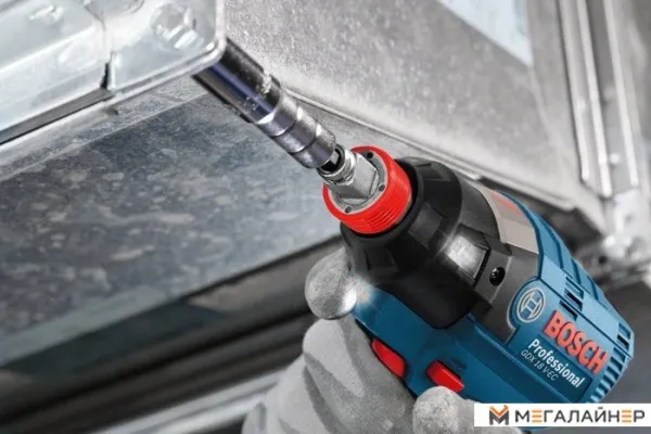 Ударный гайковерт Bosch GDX 18 V-EC Professional 06019B9107 (с 2-мя АКБ) купить в Минске с доставкой