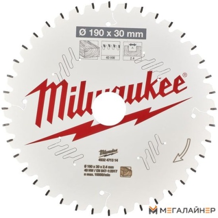 Пильный диск Milwaukee 4932471314 купить в Минске с доставкой