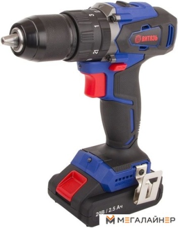 Дрель-шуруповерт Витязь ДА-324-2 (с 2-мя АКБ, кейс) купить в Минске с доставкой