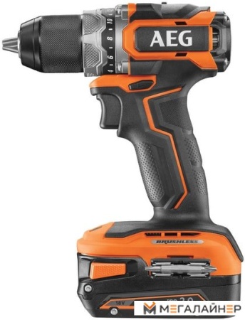 Дрель-шуруповерт AEG Powertools BS 18SBL-202C 4935472277 (с 2-мя АКБ, кейс) купить в Минске с доставкой