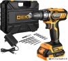 Дрель-шуруповерт Deko GCD20DU3 063-4145 (с 2-мя АКБ, кейс) купить в Минске с доставкой