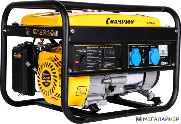 Купить Бензиновый генератор Champion GG2801 в Минске с доставкой по РБ